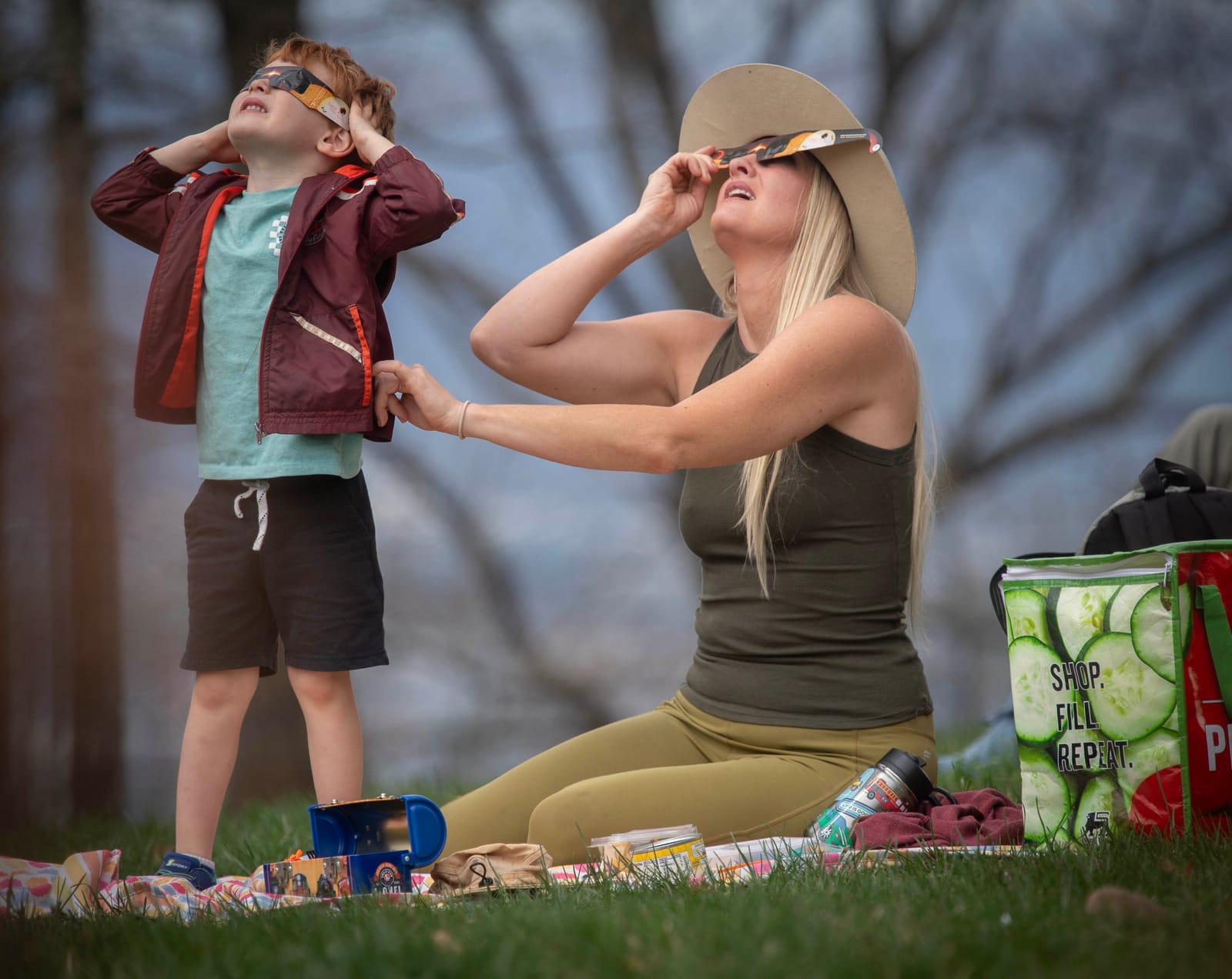 These Photos Show How Roanoke Caught a Glimpse of the Solar Eclipse